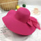 Straw Hat Korean Seaside Women Summer Beach Travel Foldable Big Hat Brim Fashion Sunshade Sunblock 20
