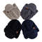 Plush Fur Lined Warm Unisex Hat Outdoor Stylish Beanie Thick Knitted Ski Cap With Earflaps 5