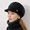 Womens Winter Hat and Scarf Set 2pcs, Warm Neck Scarf for Mothers, Middle Aged and Elderly, Versatile Outdoor Exercise