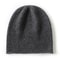 Solid Color Cashmere Knitted Beanie, Winter Unisex Cashmere Hat, Outdoor Warm Hedging Cap for Men and Women
