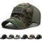 New Mesh Breathable Cap Personality Sticker Embroidery Baseball Hat Outdoor Sunscreen Cap For Men A 0