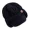 Cold Weather Fashion Beanie With Plush Fur Lining Stylish Knit Hat With Ear Coverage 4