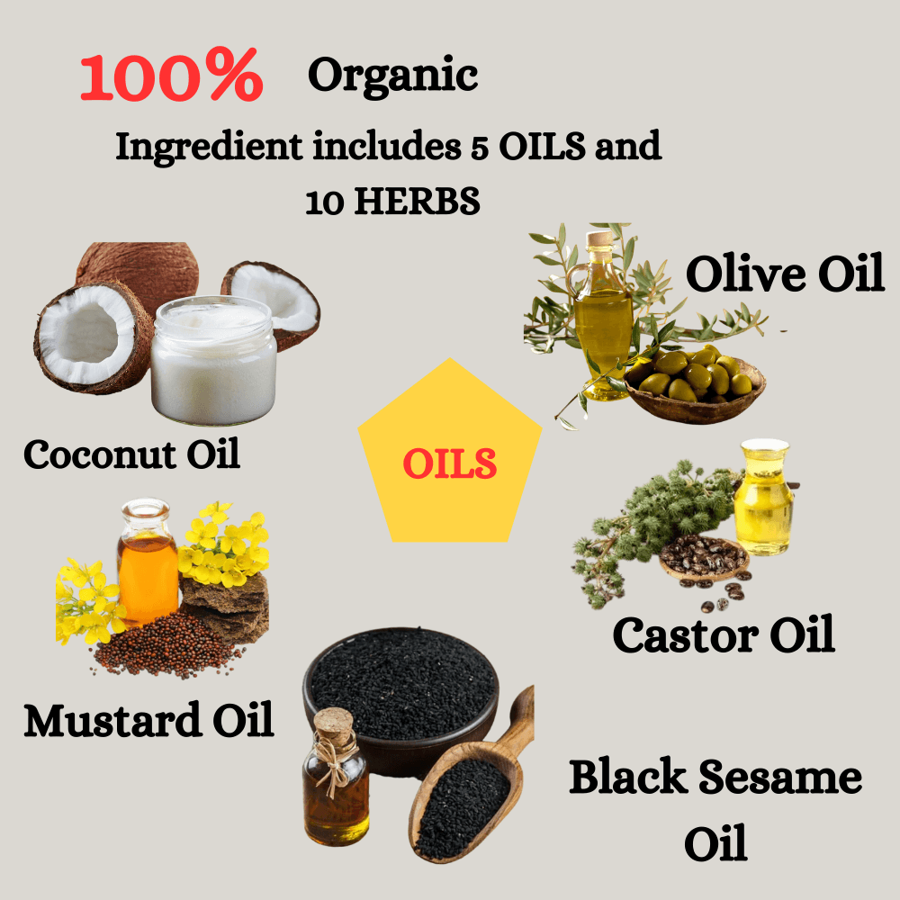 Herb Infused Hair Growth Oil 1