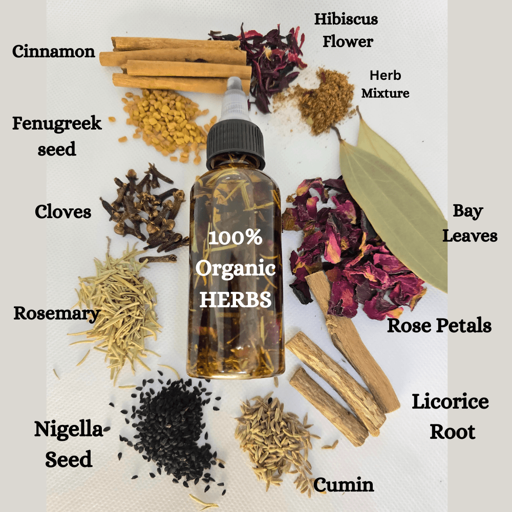 Herb Infused Hair Growth Oil 2