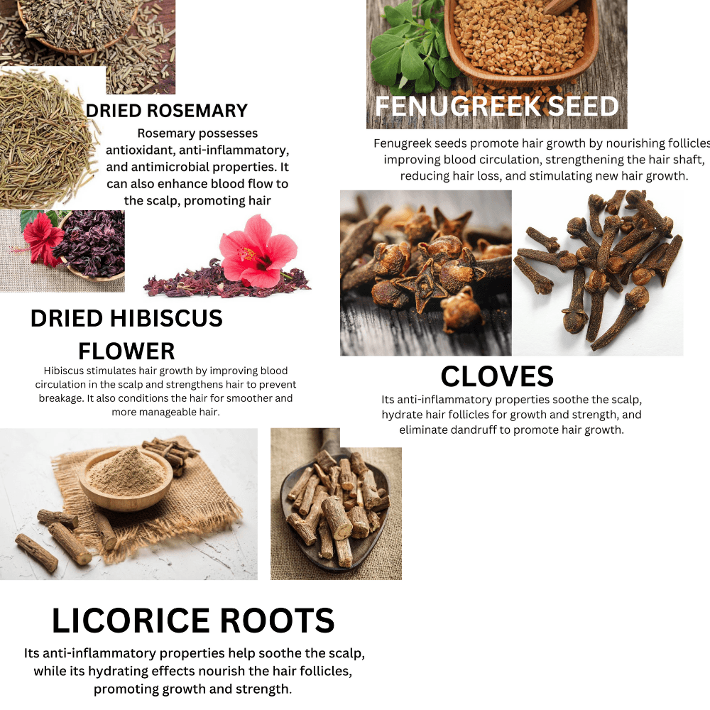 Herb Infused Hair Growth Oil 4