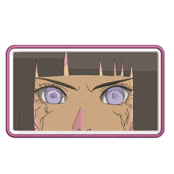 Hinata Face Embroidery Design Anime Embroidery Download Design