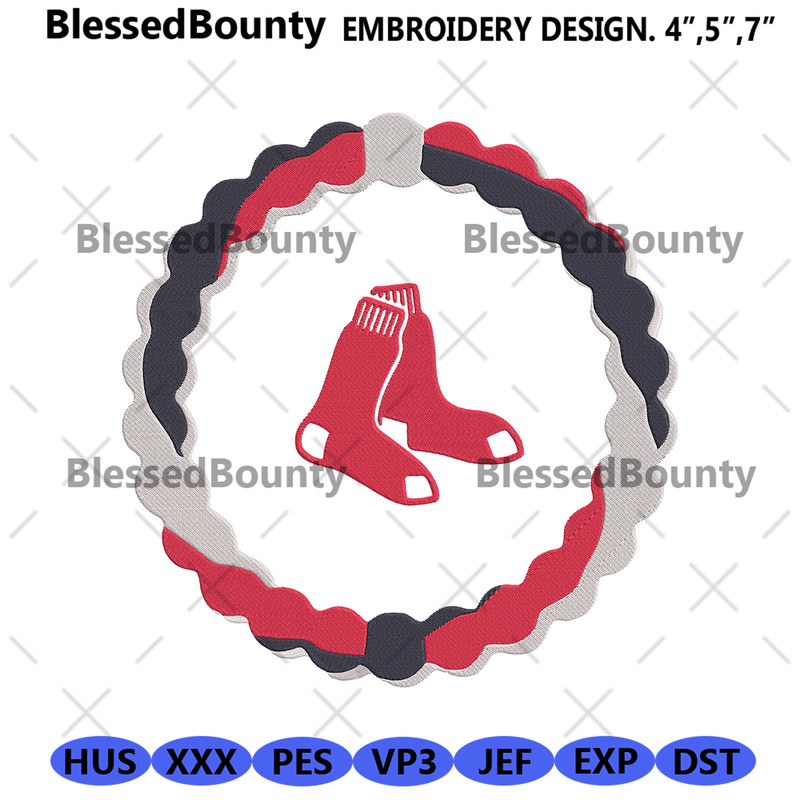 Boston-Red-Sox-Swirl-Bracelet-With-Socks-Logo-Machine-Embroidery-EM13042024TMLBLE41.png