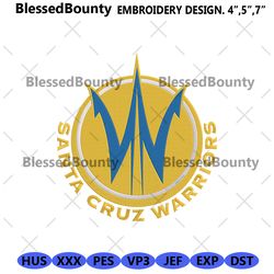 golden state warriors symbol machine embroidery design files, golden state warriors instan