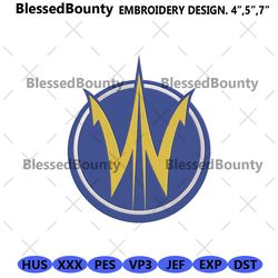 golden state warriors logo machine embroidery design digital files, golden state warriors