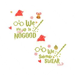 we are up to no good we solemnly swear svg