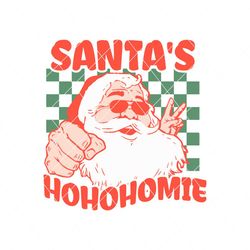 Funny Christmas Santas Hohohomie SVG