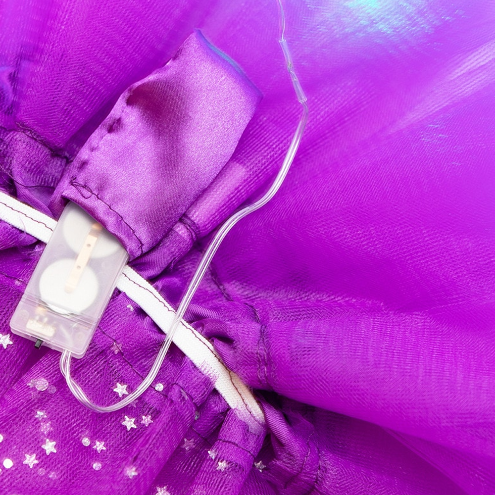 Customizable lighted tutu skirts