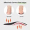 Breathable arch support insoles for daily wear