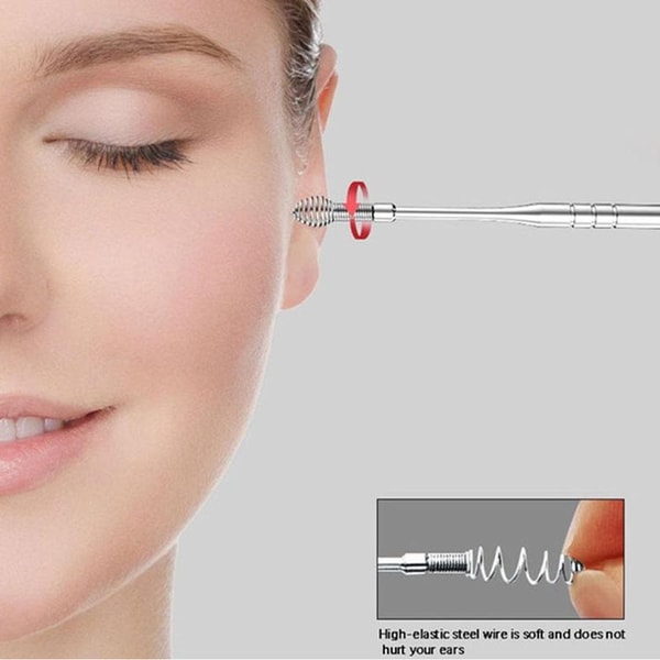 Innovative Spring Earwax Cleaner Set | Inspire Uplift