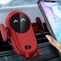 wireless auto-sensor car phone holder charger