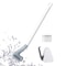 Long-Handled Toilet Brush white holder