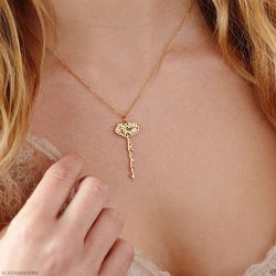 custom name birth month flower necklace