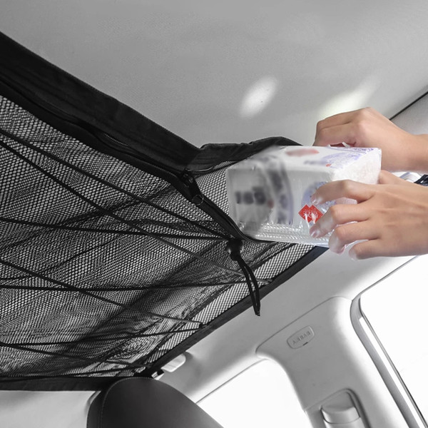 Car Ceiling Mesh Storage Net For Extra Space - Inspire Uplift