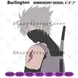 kakashi shippuden no face embroidery design file