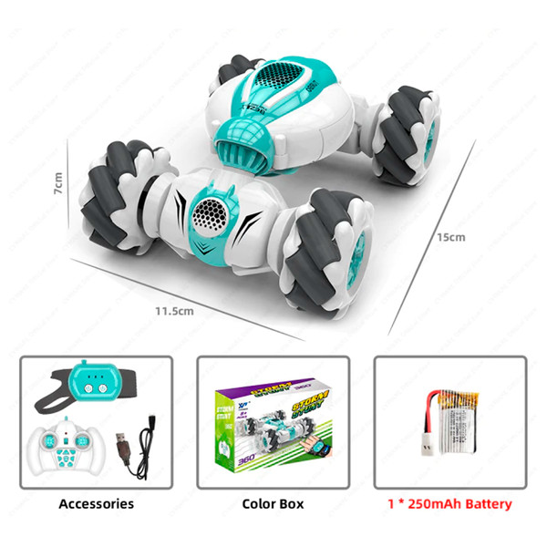 RC Hand Gesture Storm Stunt Pro 2.0 Green