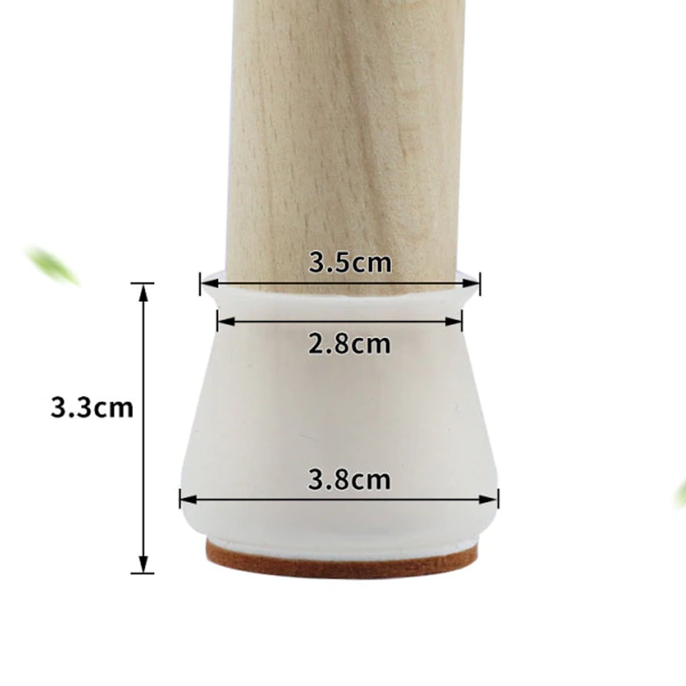 upgradedmutefurniturelegprotectors white