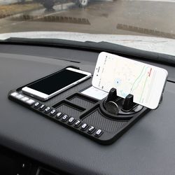 Non-Slip Multifunctional Car Phone Pad – Perfect Gift for Drivers, Dashboard Organizer
