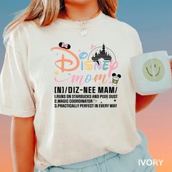 disney mom shirt, minnie mothers day, minnie mom shirt, mothers day shirt, mommy and me shirts, unisex t-shirts