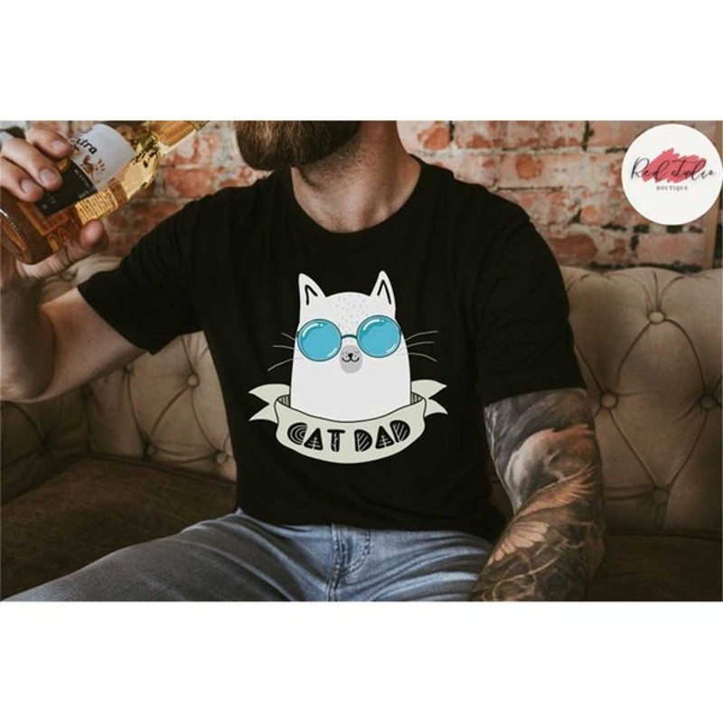 Best Cat Dad Ever, Best Cat Dad Shirt, Cat Dad T Shirt, Funny Cat Dad Shirt, Gift For Cat Dad, Unisex T-Shirts
