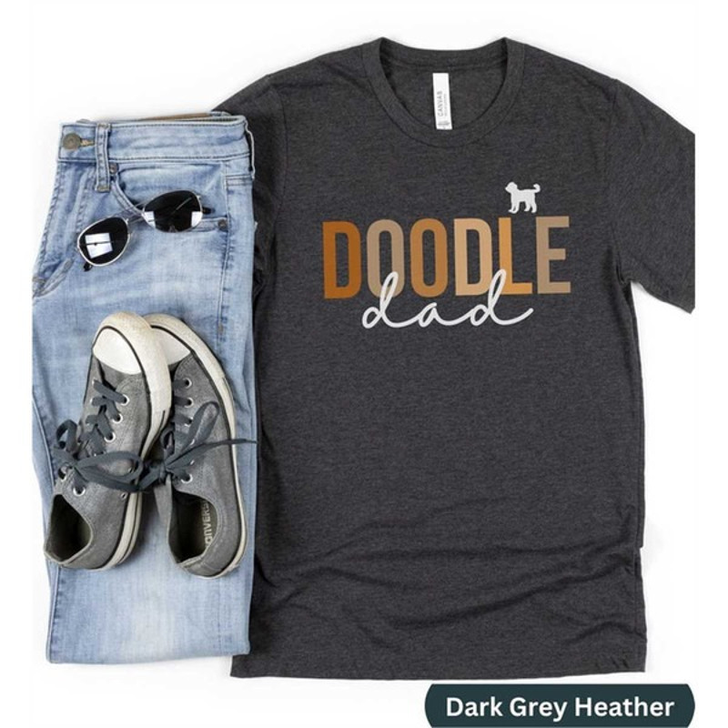 Golden Doodle Gift Shirt,Doodle Dog Dad Shirt,Gift for Dog Dad Gifts for Dog Lover Gifts, Unisex T-Shirts