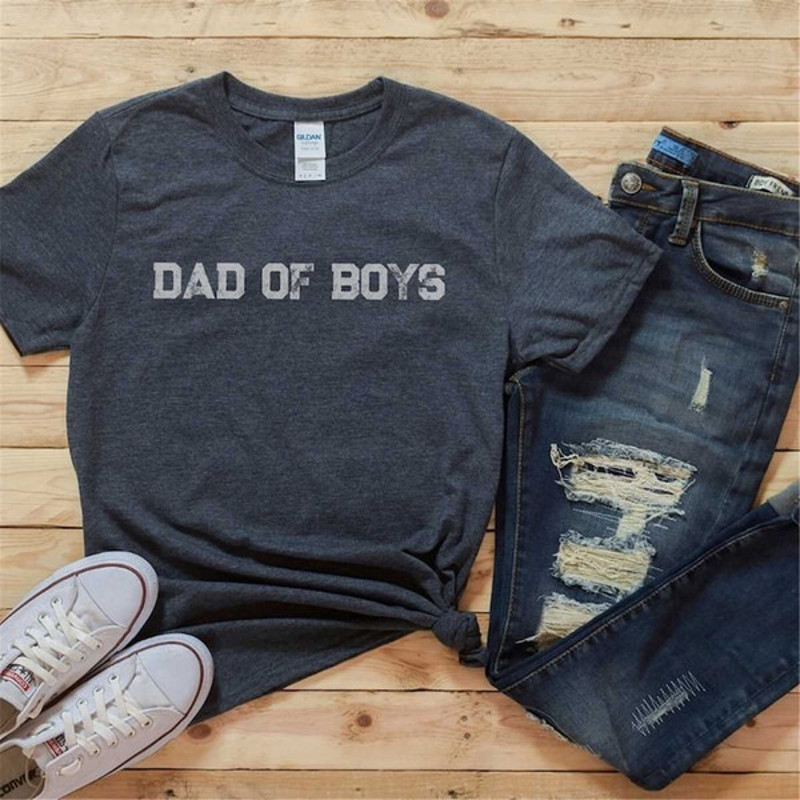 Dad of Boys, dad of Boys shirt, Husband Gift, new dad t-shirt, Unisex T-Shirts