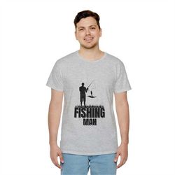 custom tshirt with picture and text, t-shirt mens fishing t shirt, fisherman gifts, oversized tshirt, unisex t-shirts