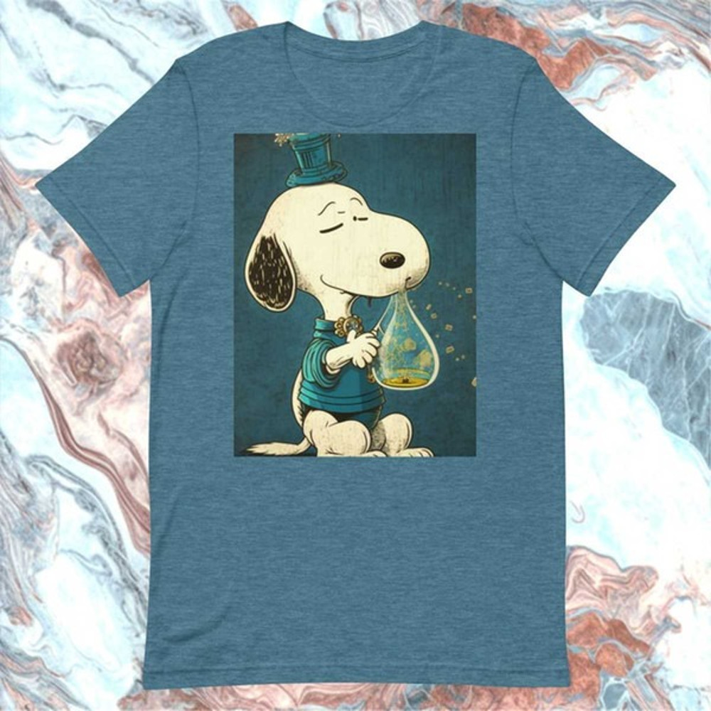 Vintage Stoner Snoopy Shirt, Unisex T-Shirts