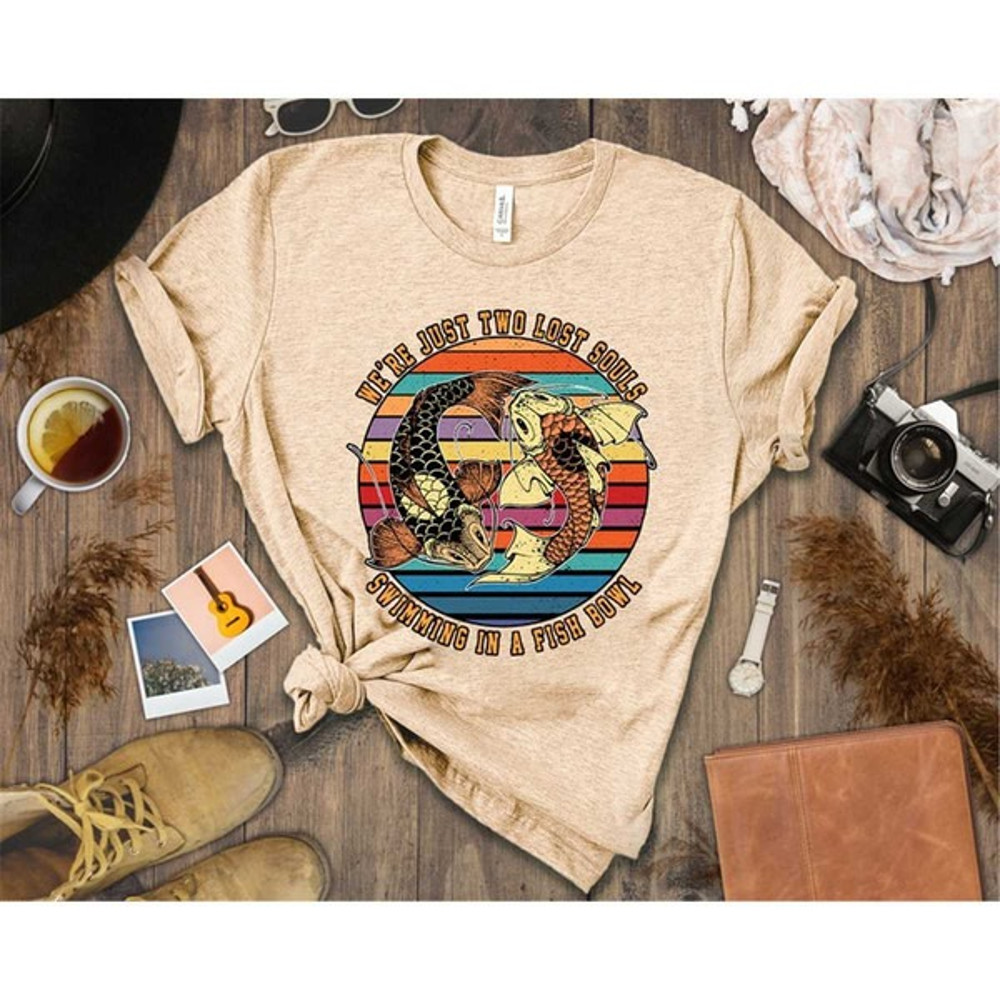 Two Lost Souls Swimming In A Fish Bowl Tee, Unisex T-Shirts