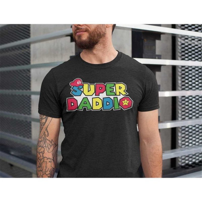 Super Daddio Shirt - Funny Dad T-shirt, Father's Day Shirt, Super Dad Shirt , New Dad Shirt, Unisex T-Shirts