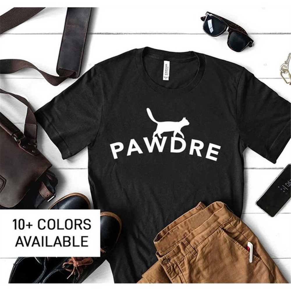 PAWDRE Shirt T-Shirt, Gift For Cat Dad, Cat Dad, Cat Dad Shirt, Gift For Him, Father's Day Gift, Unisex T-Shirts