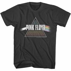 pink floyd venue triangle smoke adult t-shirt, unisex t-shirts