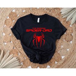 personalized steel spider superhero dad shirt - short sleeve center, father day shirt, gift for dad, unisex t-shirts