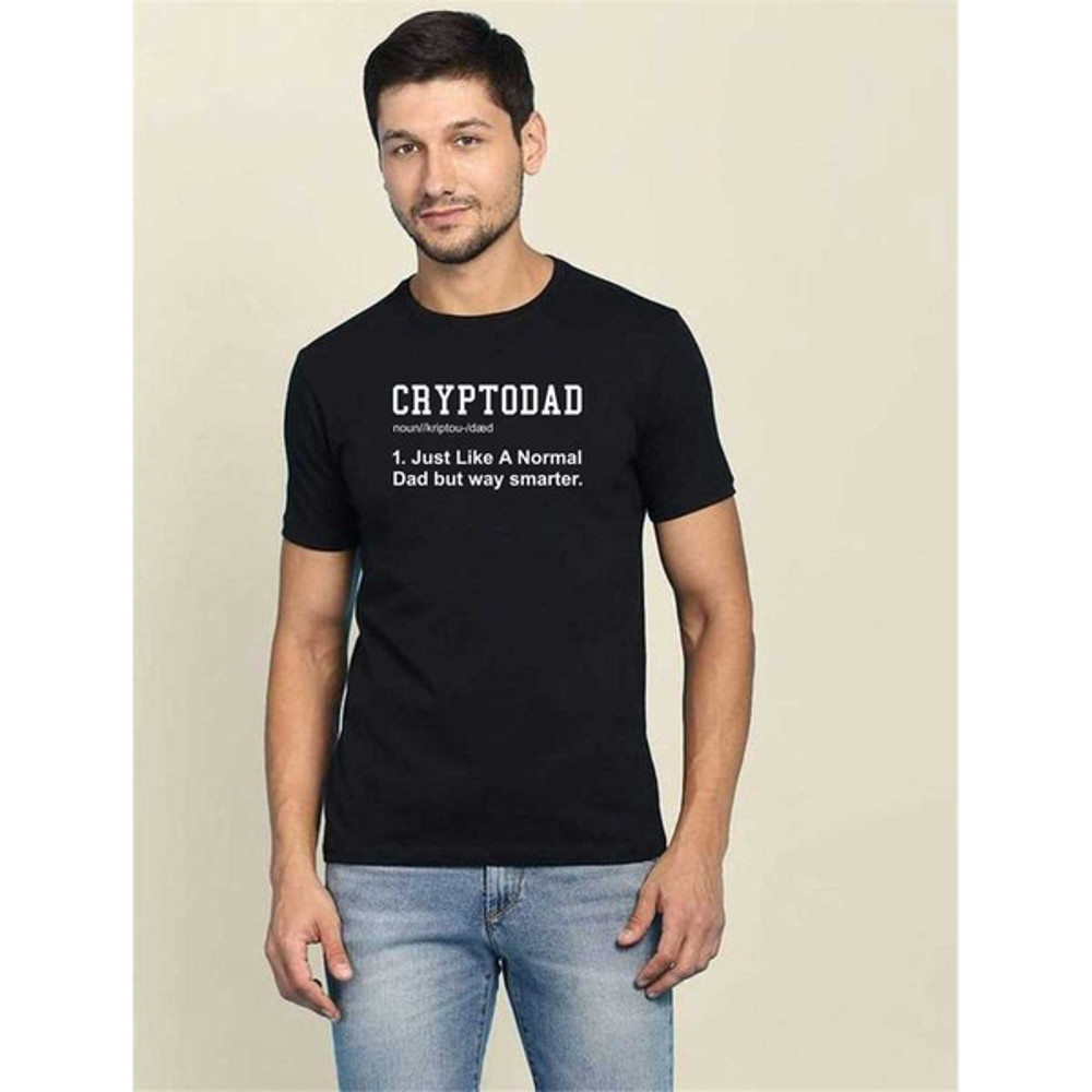 Crypto Dad Like a Normal Dad Shirt, Funny Bitcoin Coin Miner, Crypto T-shirt Tshirt T shirt Tee Shirt, Unisex T-Shirts