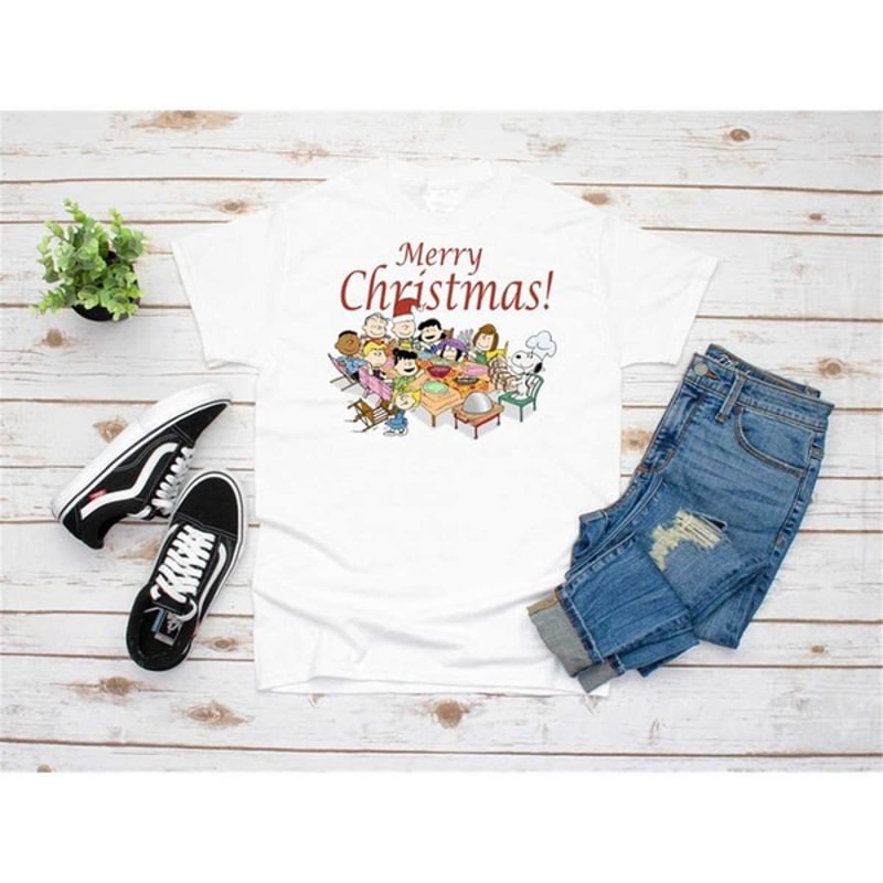 Vintage Comic Christmas Shirt, Unisex T-Shirts