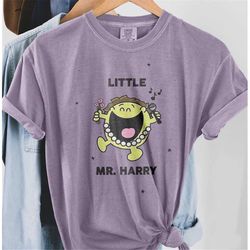 comfort colors little mr harry shirt, love harry tshirt, little miss treat people with kindness shirt, unisex t-shirts