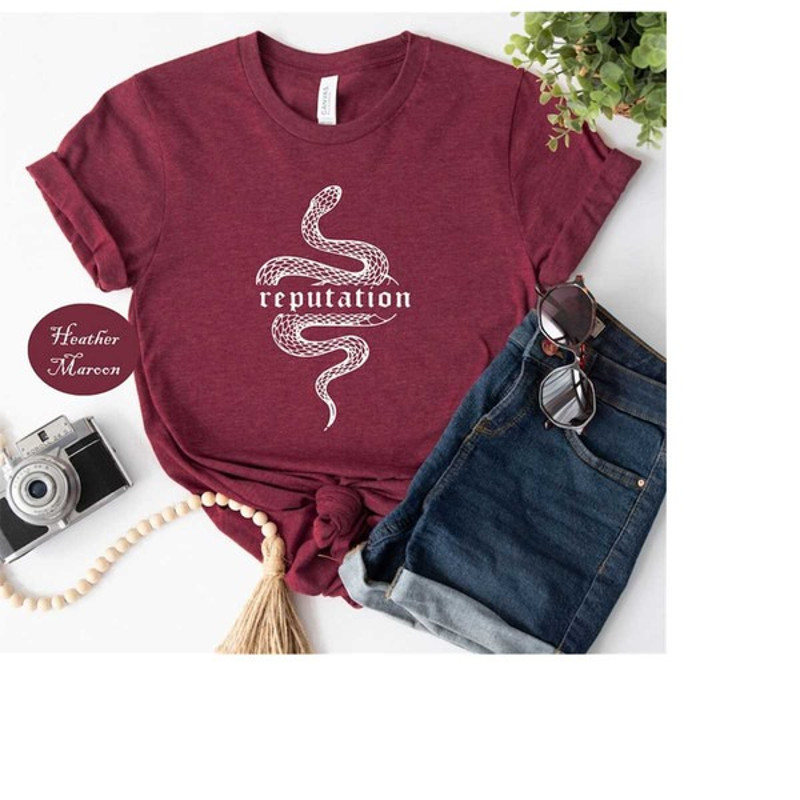 Reputation Snake Shirt, Reputation Snake Sweatshirt, Reputation Merch Gift, Unisex T-Shirts
