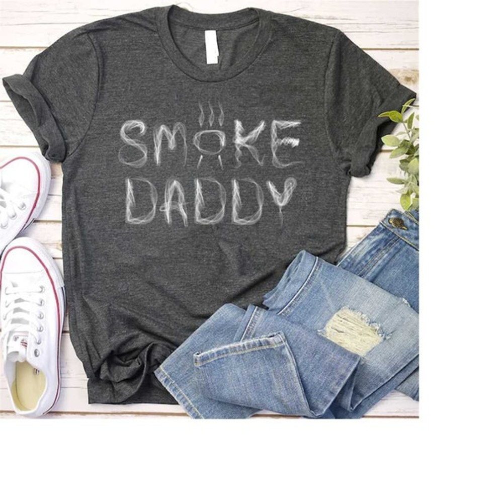 Smoke Daddy Shirt, Funny Dad Bbq Grilling, Number 1 Grill Dad Shirt, Papa Grill, Fathers Day Shirt, Unisex T-Shirts