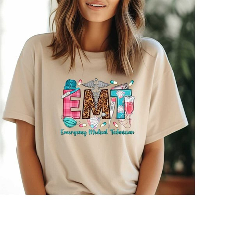 EMT TShirt, Emergency Medical Technicians Shirt, Medical Technician Nurse TShirt, EMT Graduation Gift, Unisex T-Shirts