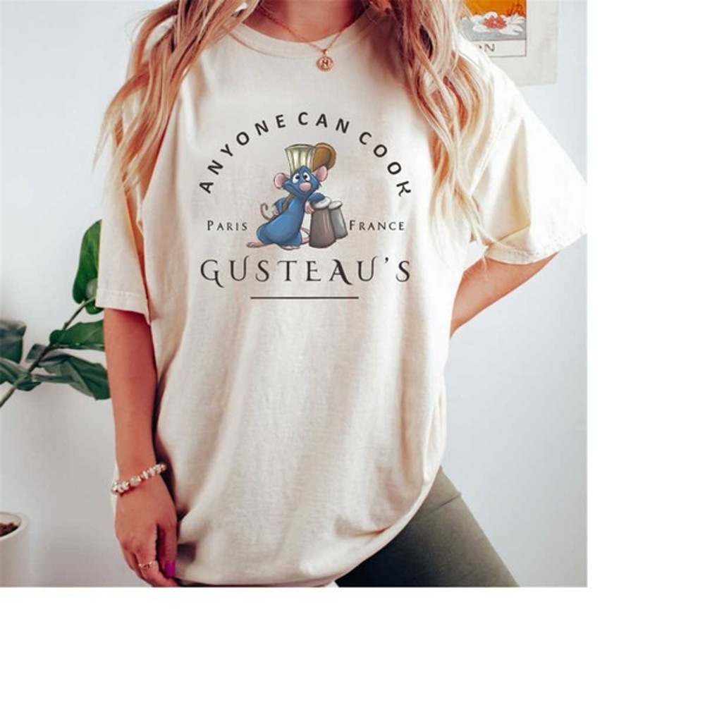 Ratatouille Remy Little Chef Anyone Can Cook Shirt, Disney Pixar Remy's Ratatouille Adventure Tee, Unisex T-Shirt