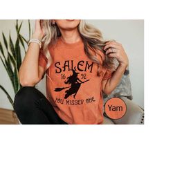 1692 they missed one comfort color shirt, vintage salem 1692 shirt, retro salem massachusetts shirt, unisex t-shirt