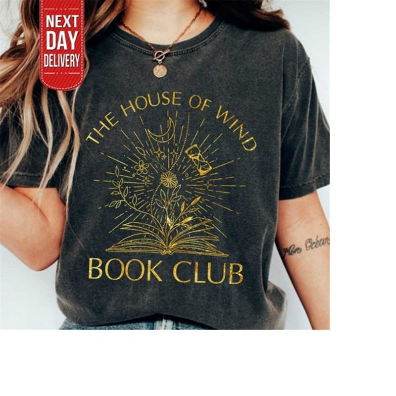 Book Shirt, House Of Wind Book Club Shirt, Acotar Fan, Book Gift, Book Lover, Book Lover Gift, Unisex T-Shirt