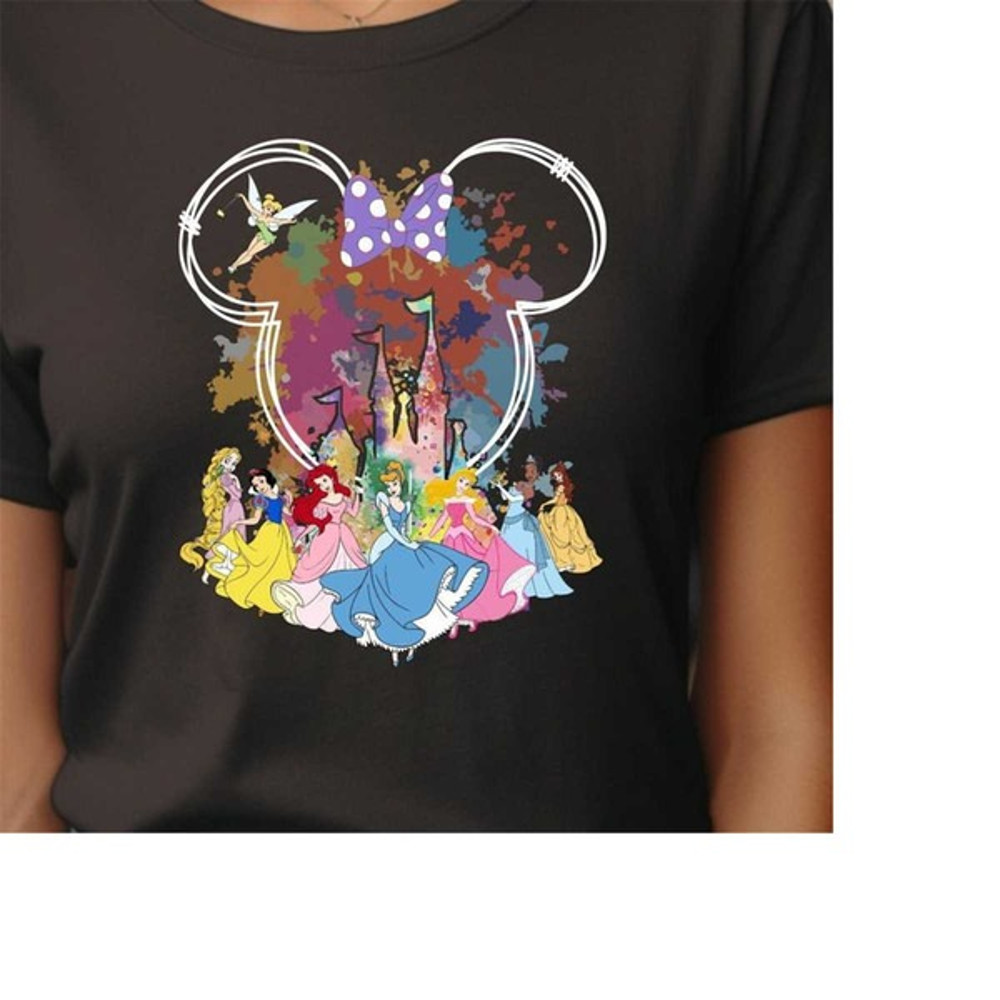 Disney Princess Shirt, Princess Castle, Disney Princess Birthday Shirt, Princess Birthday Shirt, Unisex T-Shirt