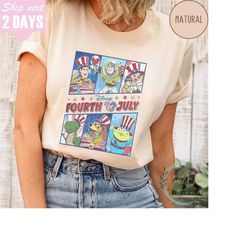 disney fourth of july shirt, disney toy story shirt, happy 4th of july shirt, independense day shirt, unisex t-shirt