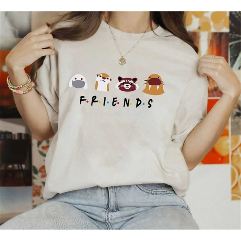 Rocket Raccoon And Friends Shirt, Guardians Of The Galaxy 3 Shirt, Unisex T-Shirt