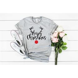 merry christmas tshirt, christmas shirt, holiday shirt, winter tee, christmas gift, unisex t-shirt 1